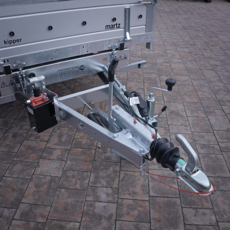 Temared TIPPER 2515 DMC 1,3T Wywrotka 253x152 z nadstawkami siatkowymi