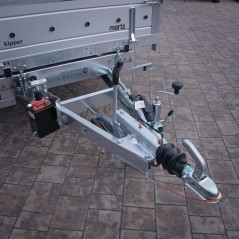 Temared TIPPER 2515 DMC 1,3T Wywrotka 253x152 z nadstawkami siatkowymi