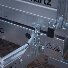 Temared TIPPER 2515 DMC 1,3T Wywrotka 253x152 z nadstawkami siatkowymi