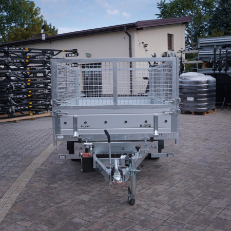 Temared TIPPER 2515 DMC 1,3T Wywrotka 253x152 z nadstawkami siatkowymi