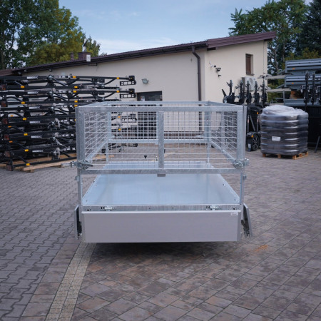 Temared TIPPER 2515 DMC 1,3T Wywrotka 253x152 z nadstawkami siatkowymi