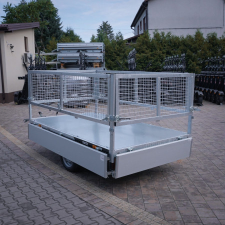 Temared TIPPER 2515 DMC 1,3T Wywrotka 253x152 z nadstawkami siatkowymi