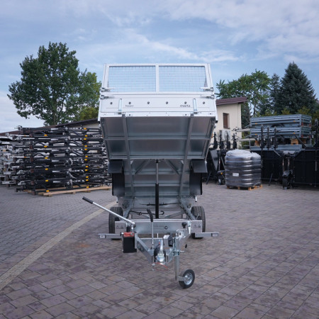 Temared TIPPER 2515 DMC 1,3T Wywrotka 253x152 z nadstawkami siatkowymi