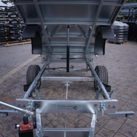 Temared TIPPER 2515 DMC 1,3T Wywrotka 253x152 z nadstawkami siatkowymi