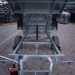 Temared TIPPER 2515 DMC 1,3T Wywrotka 253x152 z nadstawkami siatkowymi