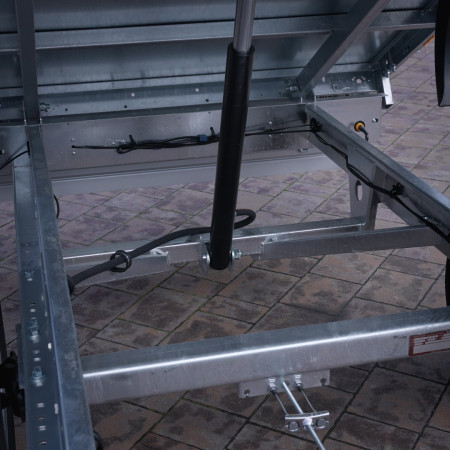 Temared TIPPER 2515 DMC 1,3T Wywrotka 253x152 z nadstawkami siatkowymi