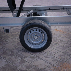 Temared TIPPER 2515 DMC 1,3T Wywrotka 253x152 z nadstawkami siatkowymi