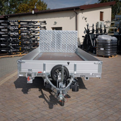 LAWETA SAMOCHODOWA Temared UNIVERSAL 600/3 590x210 DMC 3,5T z burtami aluminiowymi