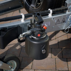 LAWETA SAMOCHODOWA Temared UNIVERSAL 600/3 590x210 DMC 3,5T z burtami aluminiowymi