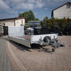 LAWETA SAMOCHODOWA Temared UNIVERSAL 600/3 590x210 DMC 3,5T z burtami aluminiowymi