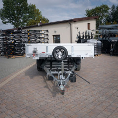 LAWETA SAMOCHODOWA Temared UNIVERSAL 600/3 590x210 DMC 3,5T z burtami aluminiowymi