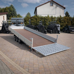 LAWETA SAMOCHODOWA Temared UNIVERSAL 600/3 590x210 DMC 3,5T z burtami aluminiowymi