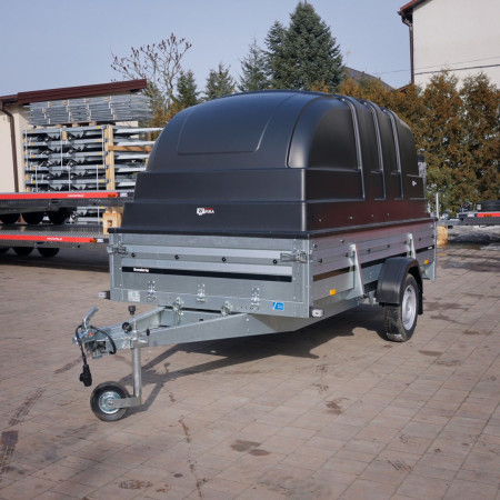 Brenderup 2300 Uchylana DMC 750 302x153 z Pokrywą ABS