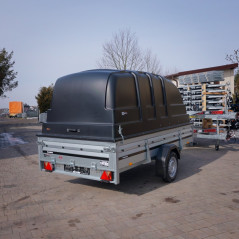 Brenderup 2300 Uchylana DMC 750 302x153 z Pokrywą ABS