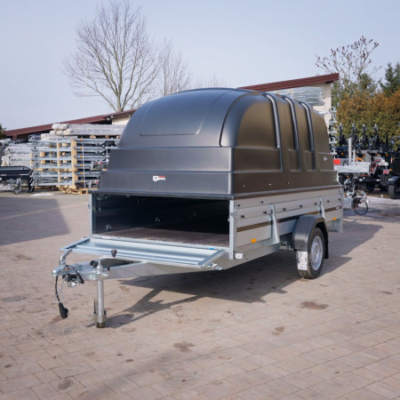 Brenderup 2300 Uchylana DMC 750 302x153 z Pokrywą ABS