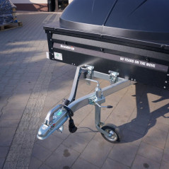 Brenderup 1205SUB750 DMC 750 204x116 BLACK EDITION + pokrywa Alu Felgi, LED-y