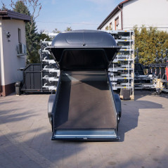 Brenderup 1205SUB750 DMC 750 204x116 BLACK EDITION + pokrywa Alu Felgi, LED-y