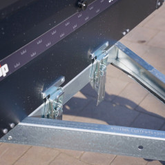 Brenderup 1205SUB750 DMC 750 204x116 BLACK EDITION + pokrywa Alu Felgi, LED-y