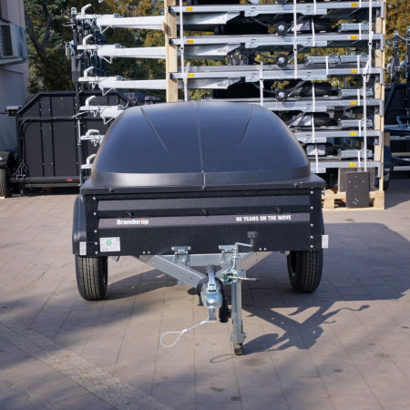 Brenderup 1205SUB750 DMC 750 204x116 BLACK EDITION + pokrywa Alu Felgi, LED-y