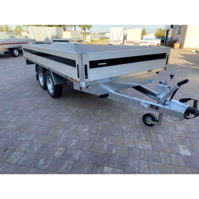 Brenderup Vehicle Parts  &  Accessories Brenderup 4260STB 8'5 x 4'9 Twin Axle 2000/1645KB Sides Removable 