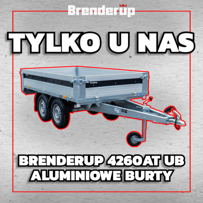 Brenderup 4260AT UB 750kg 258x143 2 OSIE burty ALU