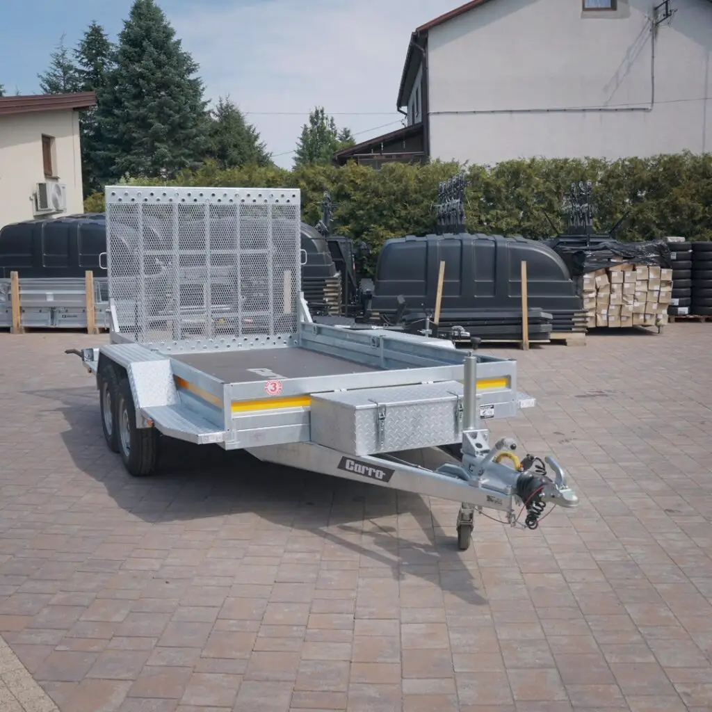 Przyczepa Carro B35 3015 302×155 DMC 3,5T BUDOWLANKA, MINIKOPARKA, WALEC